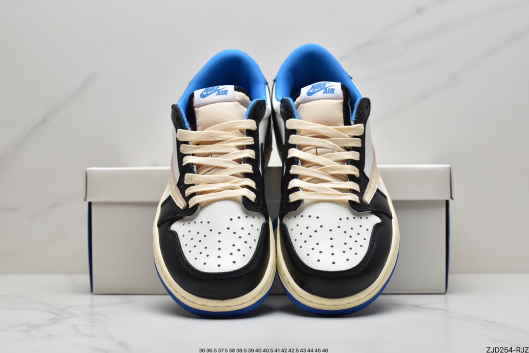 240 Travis Scott x Fragment x Air Jordan 1 Low“Military Blue” 低帮DM7866-140