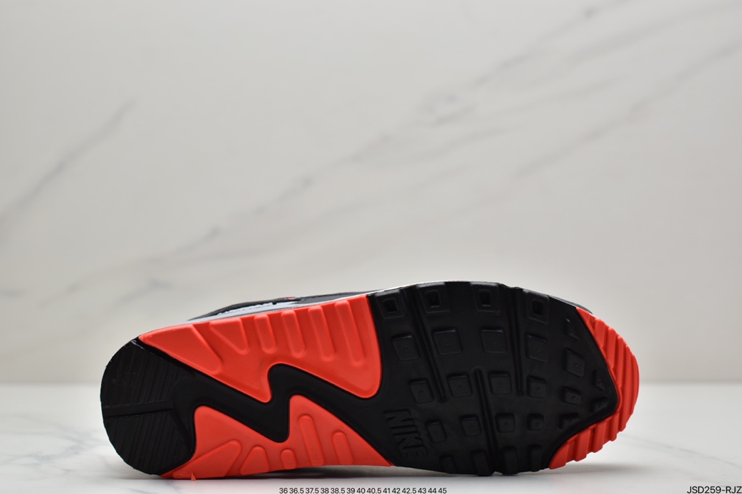 200 Nike Air Max 90”Euro Tour”复古气垫百搭休闲运动慢跑鞋CW7574-100