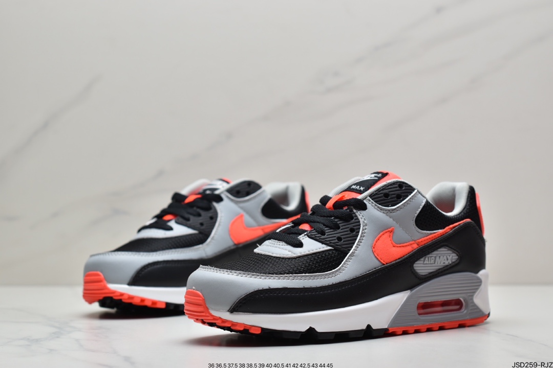 200 Nike Air Max 90”Euro Tour”复古气垫百搭休闲运动慢跑鞋CW7574-100