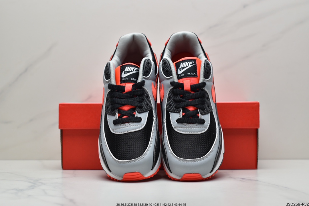 200 Nike Air Max 90”Euro Tour”复古气垫百搭休闲运动慢跑鞋CW7574-100