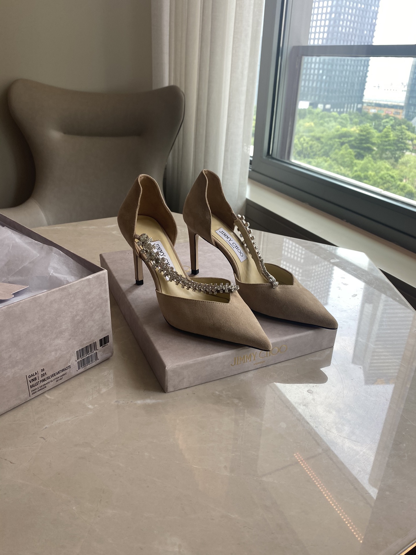 JIMMY CHOO туфли с острым носом без шнуровки, импортная овечья кожа, итальянская элегантность, туфли с острым носом без шнуровки, итальянская натуральная кожаная подошва