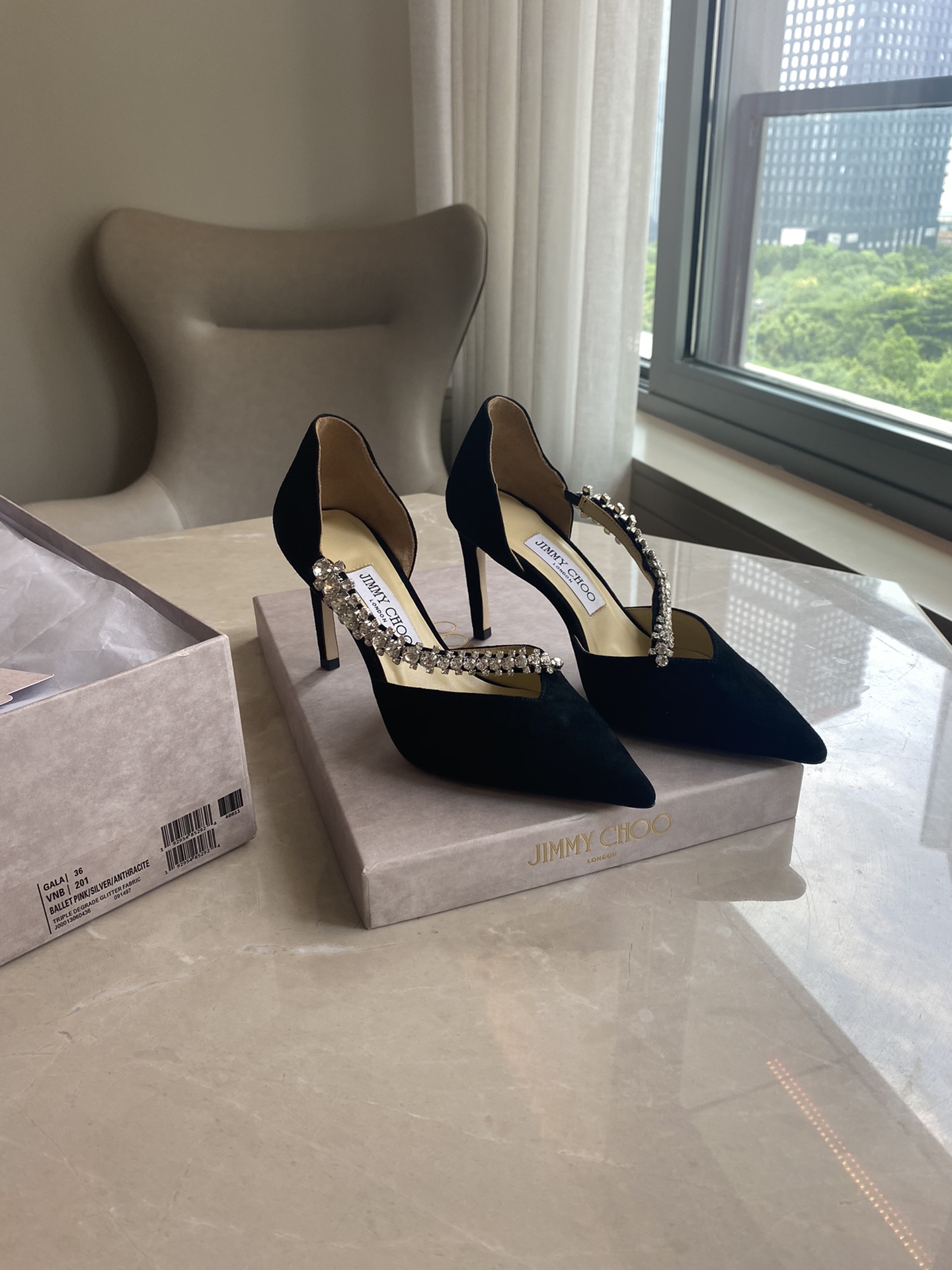 JIMMY CHOO туфли с острым носом без шнуровки, импортная овечья кожа, итальянская элегантность, туфли с острым носом без шнуровки, итальянская натуральная кожаная подошва