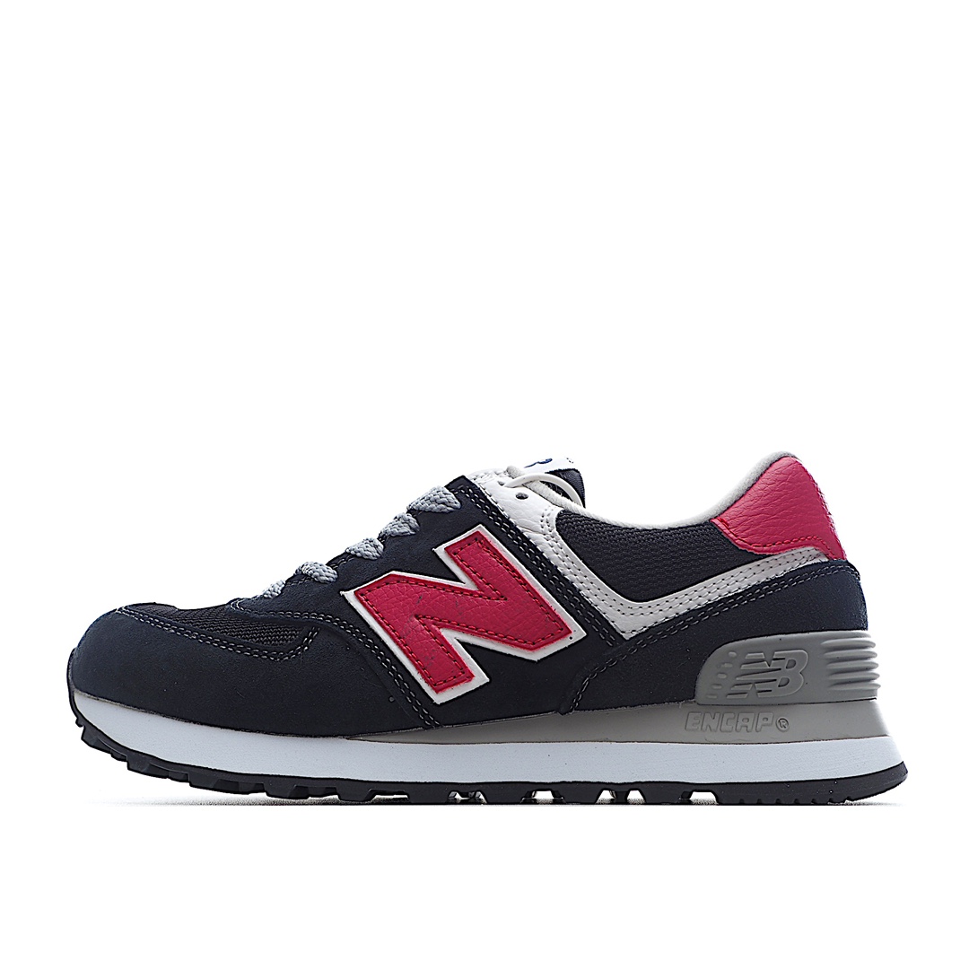 G5 原厂渠道 New Balance 574 新百伦 复古慢跑鞋 ENCAP缓震中底 原盒原标   前后掌分段组合大底 内置科技软底 缓震效果极佳