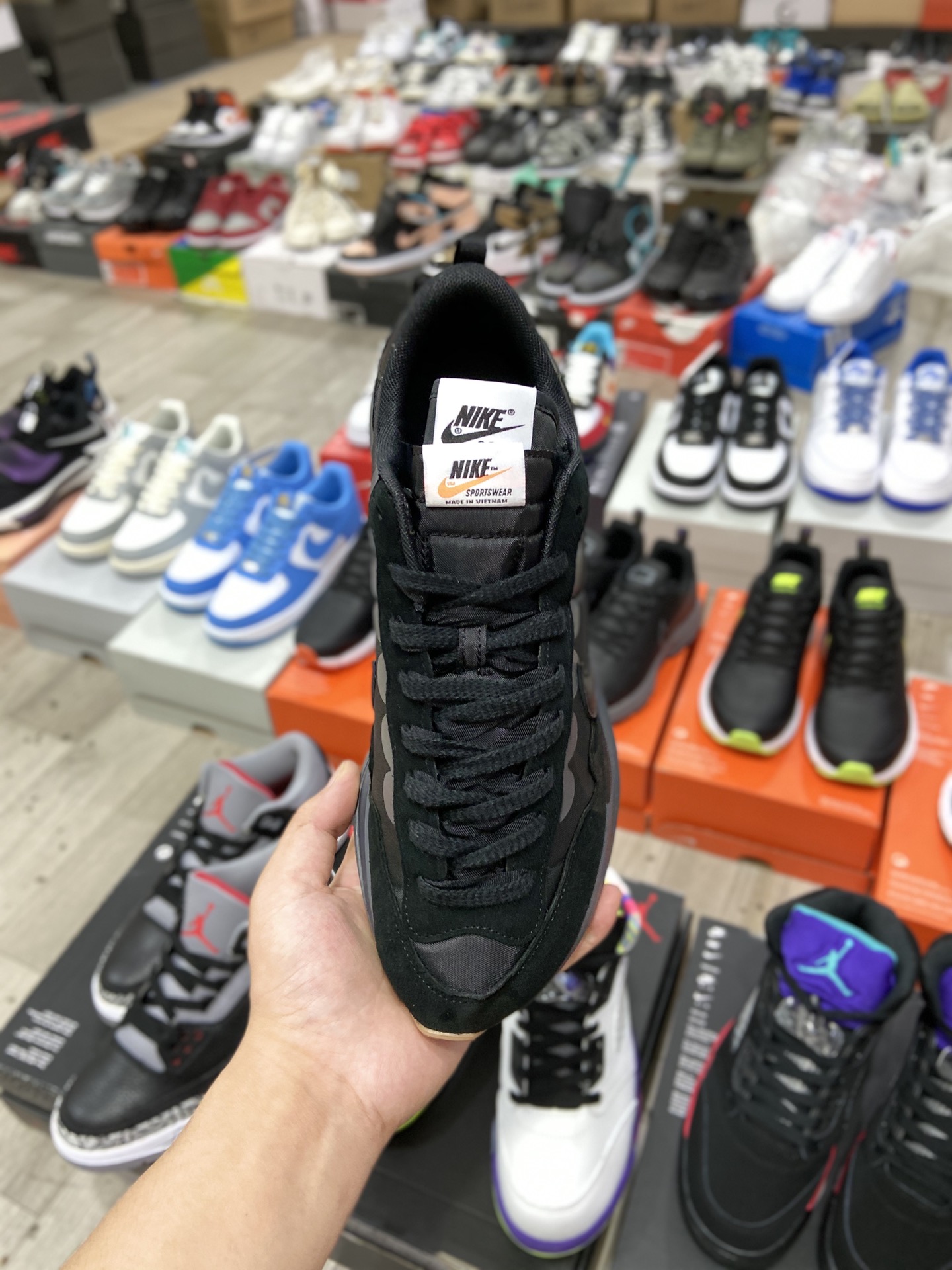 260 耐克Sacai X NIKe regasus vaporrly SP 华夫三代3.0走秀 DD1875-001