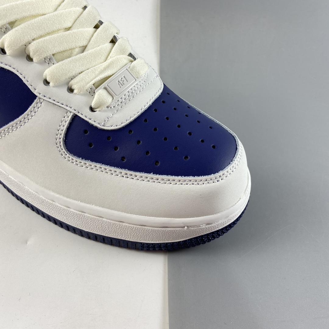 P220  NIKE Air Force 1 Low ’07 “深蓝拼接”低帮空军一号休闲板鞋 AL2236-103