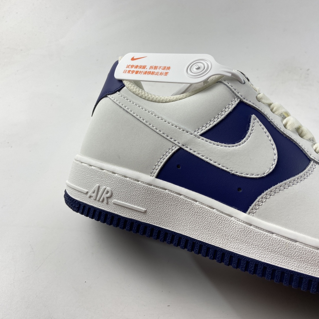 P220  NIKE Air Force 1 Low ’07 “深蓝拼接”低帮空军一号休闲板鞋 AL2236-103