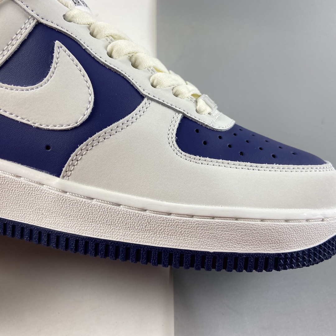 P220  NIKE Air Force 1 Low ’07 “深蓝拼接”低帮空军一号休闲板鞋 AL2236-103