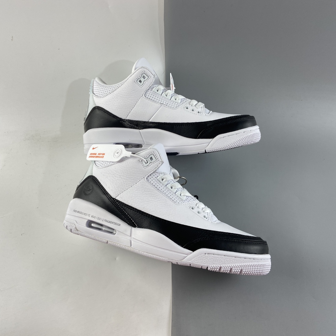 P360  Fragment Design x Air Jordan 3 AJ3 乔3 藤原浩 闪电联名 DA3595-100