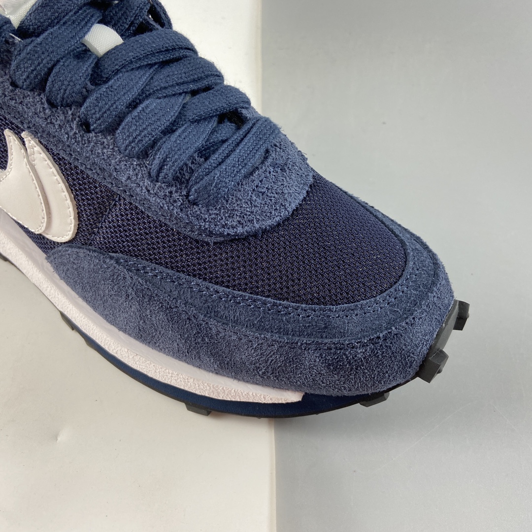 P300   Fragment Design x Sacai x NIKE LDWaffle 联名重叠设计前卫华夫变形休闲慢跑鞋 DH2684-400