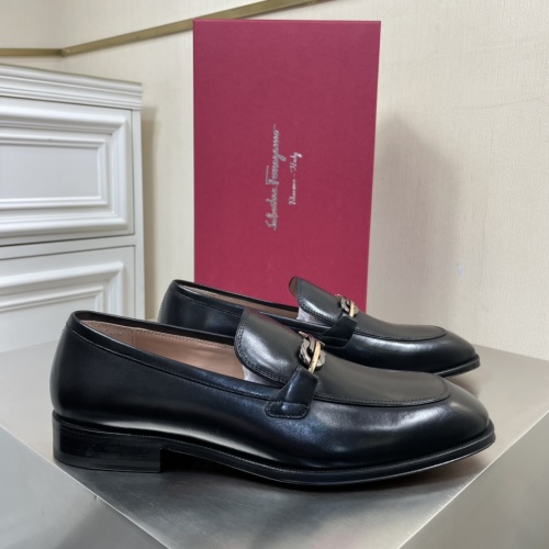 Salvatore Ferragamo Gancini Leather Loafers - Business & Casual Shoes