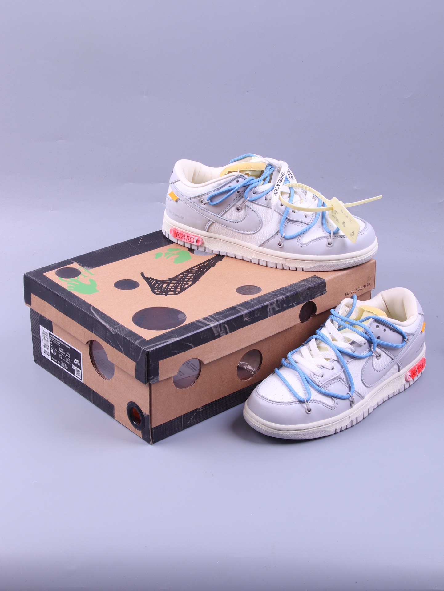 Nike 低帮板鞋OW联名款50色盲盒 