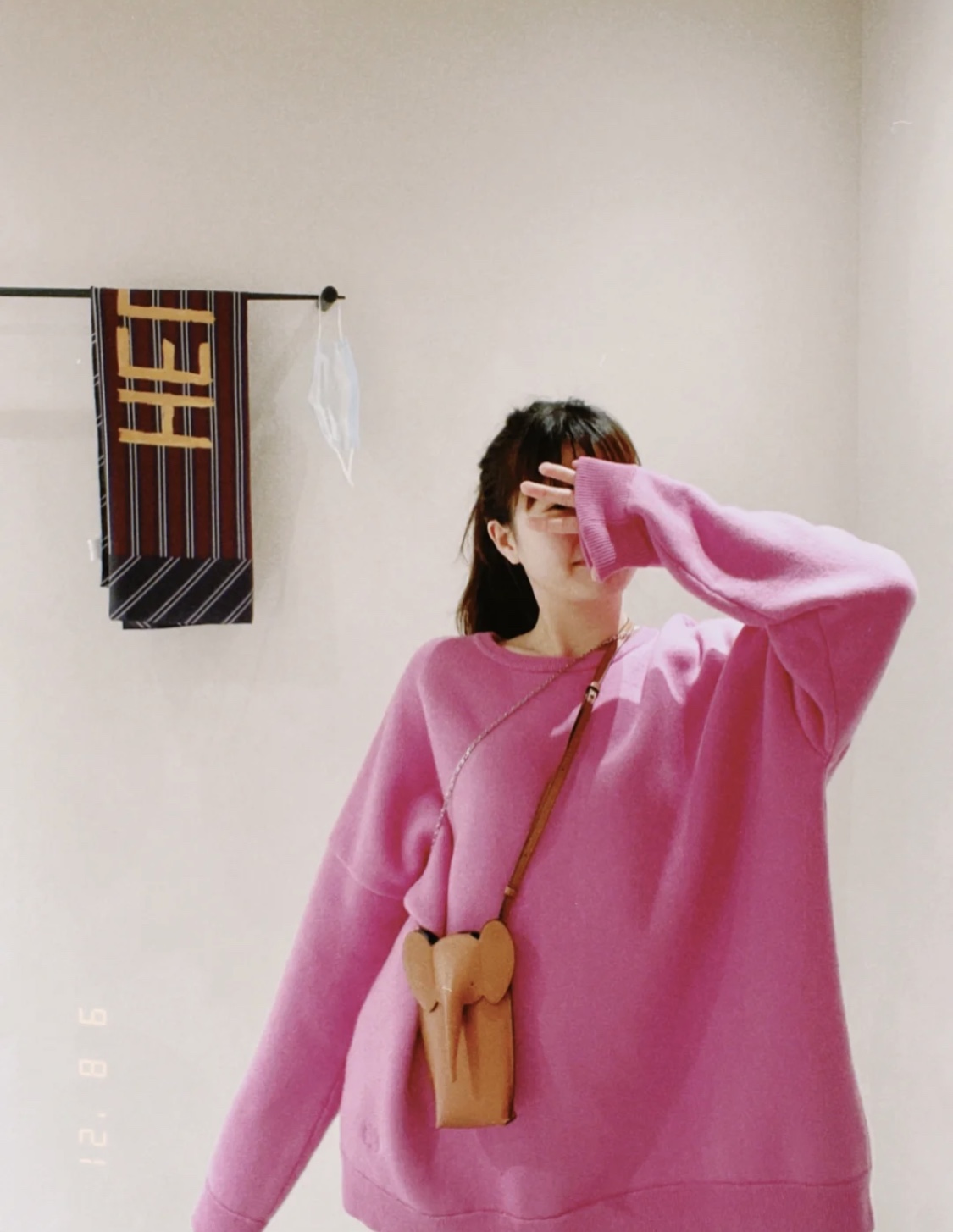 Loewe罗意威 小象手机包 0557棕色