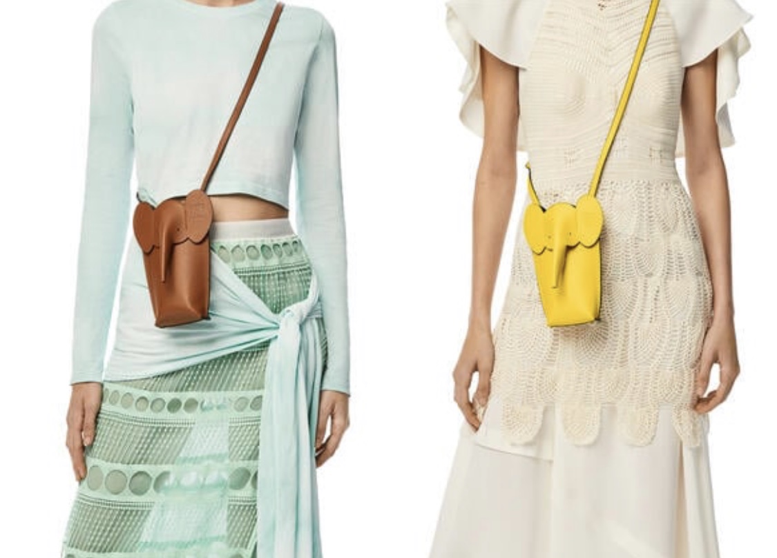 Loewe罗意威 小象手机包 0557黄