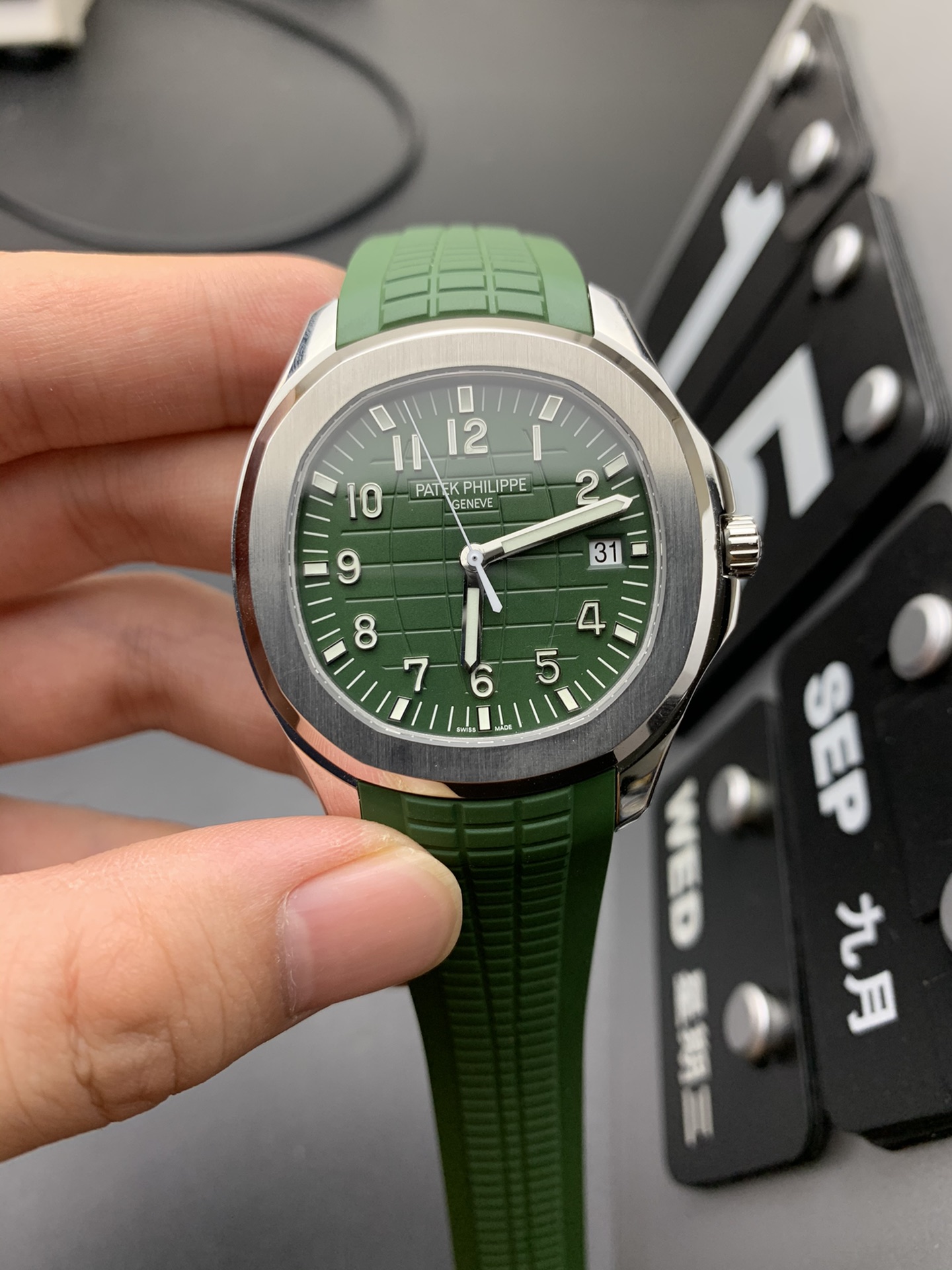 Patek Philippe 3K 绿手雷