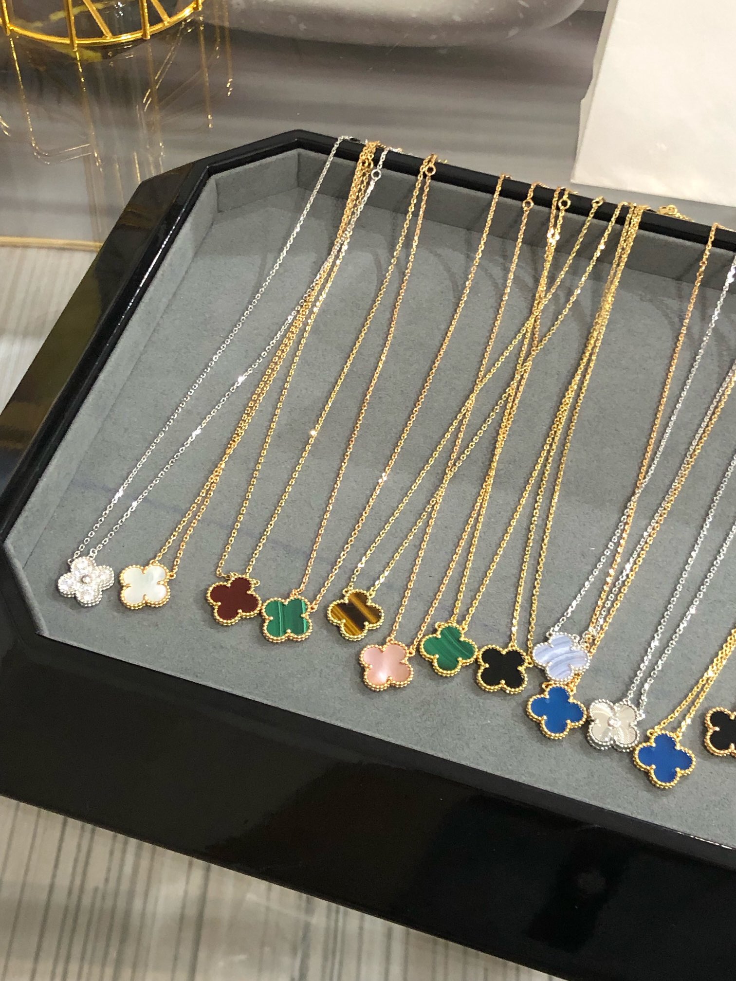 Van Cleef & Arpels vca 四叶草项链 合集