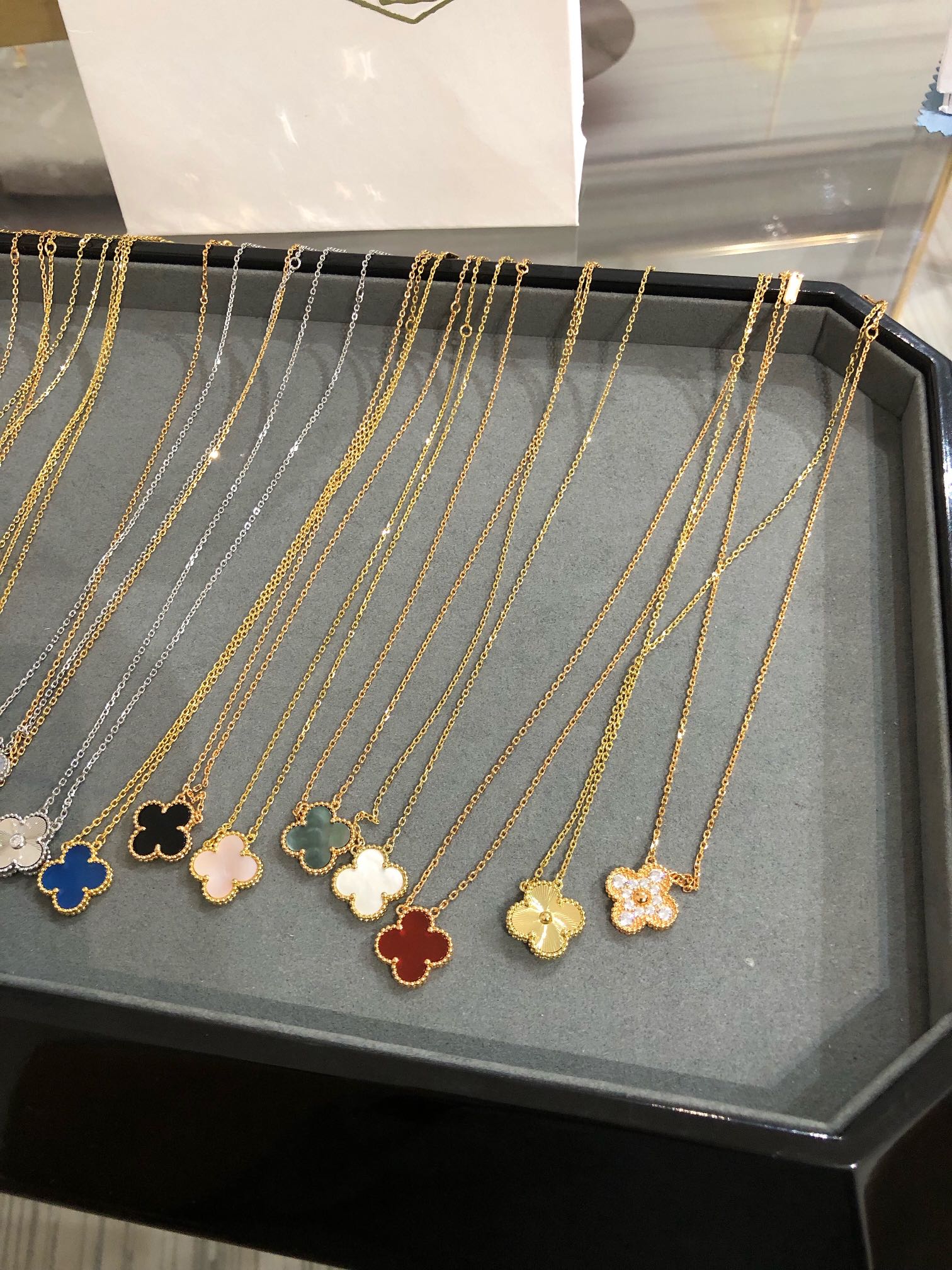 Van Cleef & Arpels vca 四叶草项链 合集