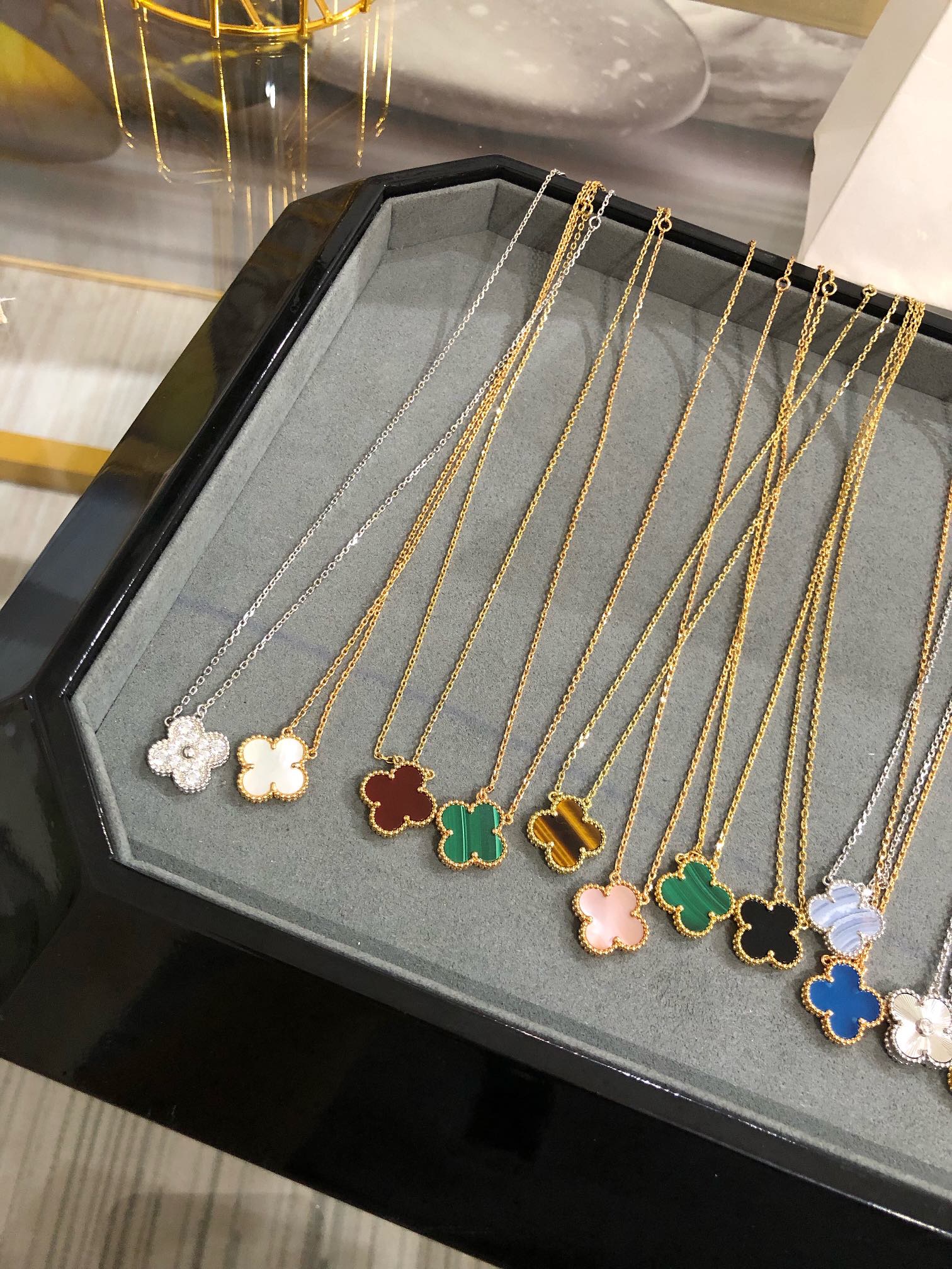 Van Cleef & Arpels vca 四叶草项链 合集