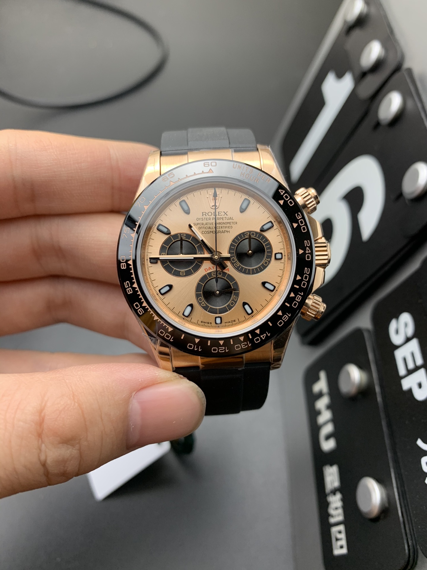 Rolex 13.2玫瑰金迪