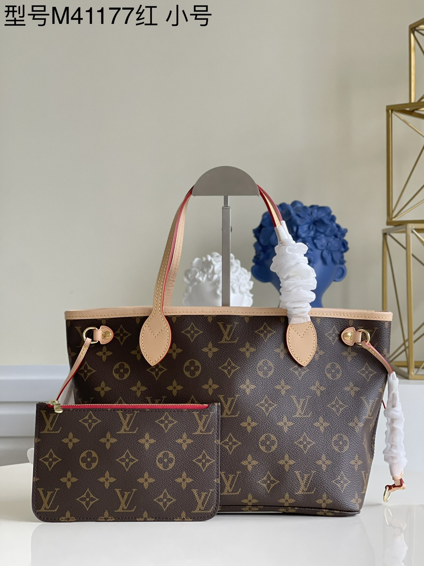 Louis Vuitton LV Neverfull Bags Handbags Damier Ebene Canvas M41177