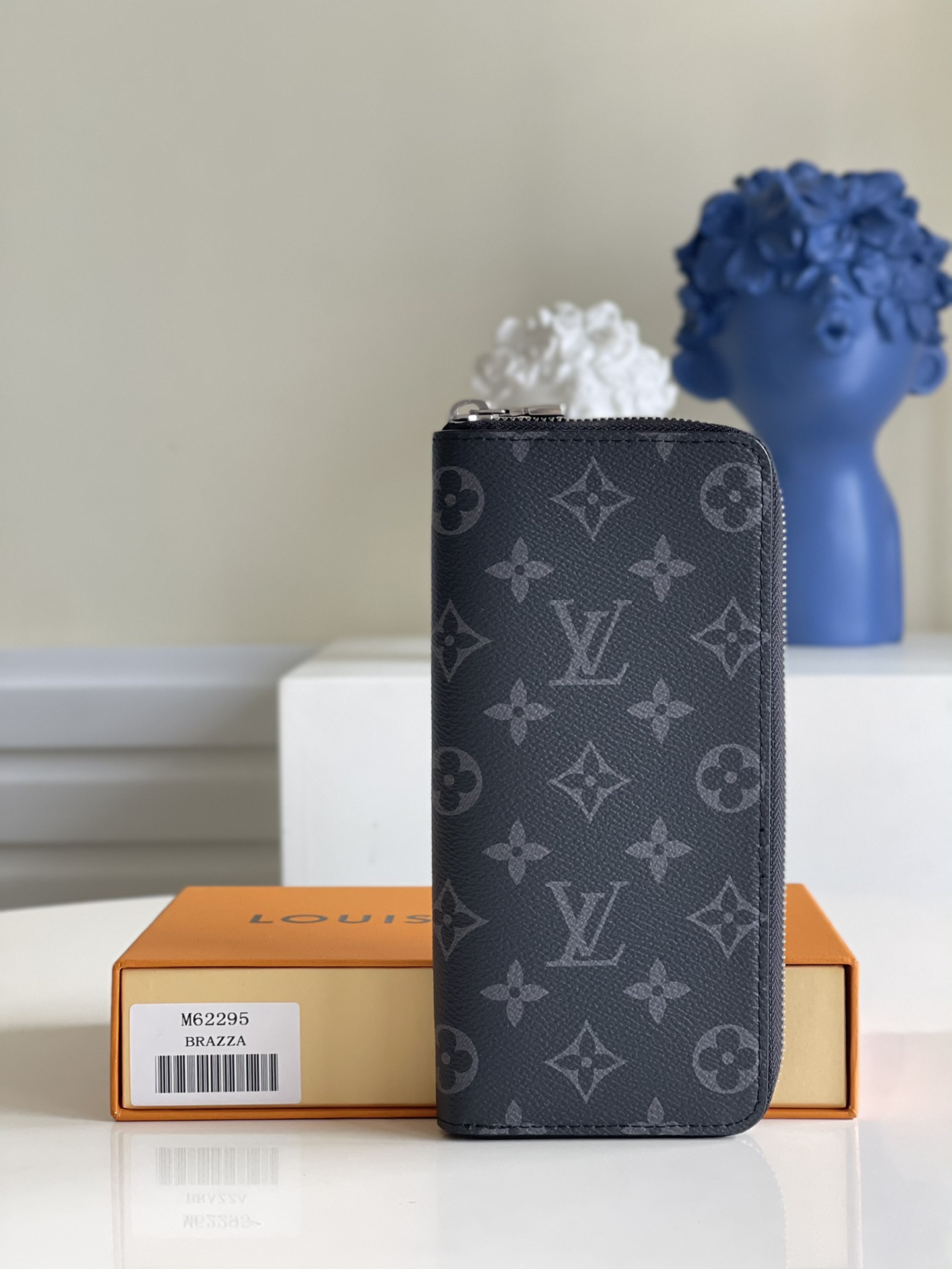 Louis Vuitton Online
 Wallet Black Men Damier Graphite Canvas M62295