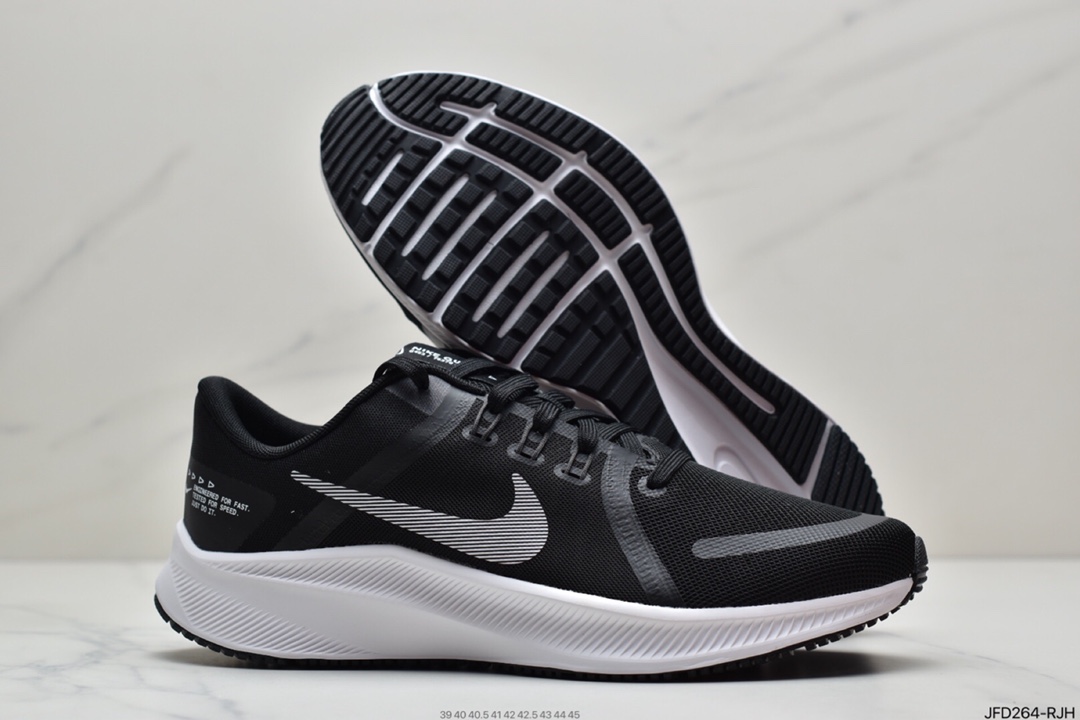 170 耐克Nike Quest 4 新一代追求极致系列百搭轻量纺织面慢跑鞋DA1105-006
