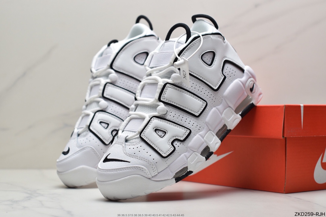 270 耐克Nike Air More Uptempo “White/black”黑白休闲运动鞋DO6718-100-莆田鞋,莆田鞋货源,高仿鞋,高仿鞋货源,安福档口,莆田高仿鞋,莆田鞋批发,高仿鞋批发,莆田高仿运动鞋,高仿运动鞋,莆田运动鞋 270 耐克Nike Air More Uptempo “White/black”黑白休闲运动鞋DO6718-100