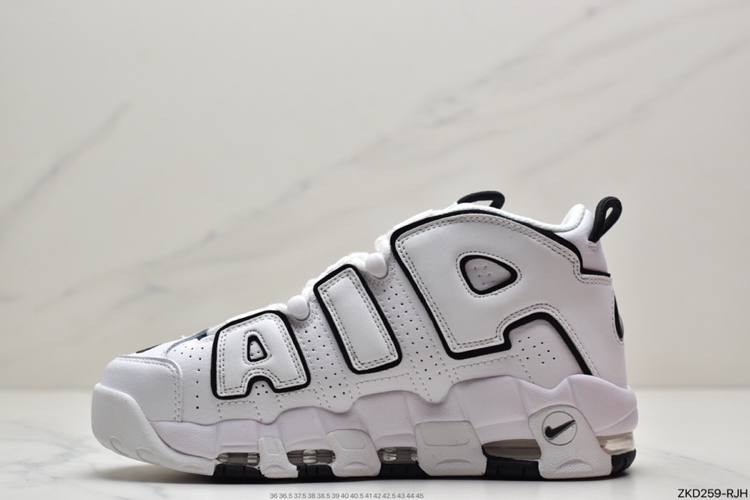 270 耐克Nike Air More Uptempo “White/black”黑白休闲运动鞋DO6718-100-莆田鞋,莆田鞋货源,高仿鞋,高仿鞋货源,安福档口,莆田高仿鞋,莆田鞋批发,高仿鞋批发,莆田高仿运动鞋,高仿运动鞋,莆田运动鞋 270 耐克Nike Air More Uptempo “White/black”黑白休闲运动鞋DO6718-100