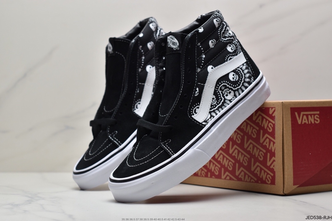 150 万斯VANS SK8-HI 经典高低帮硫化休闲运动帆布板鞋