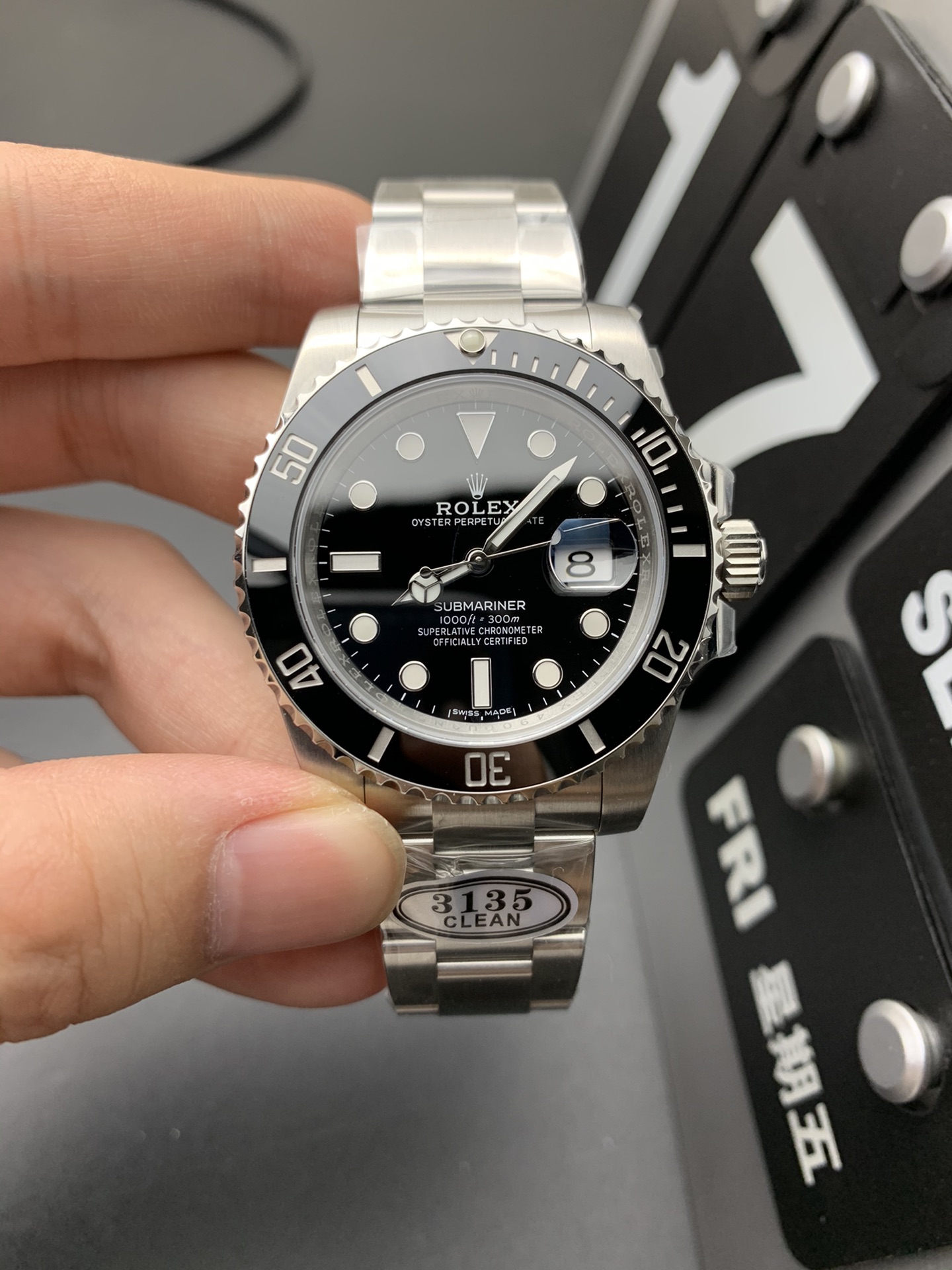 Rolex C 3135黑鬼