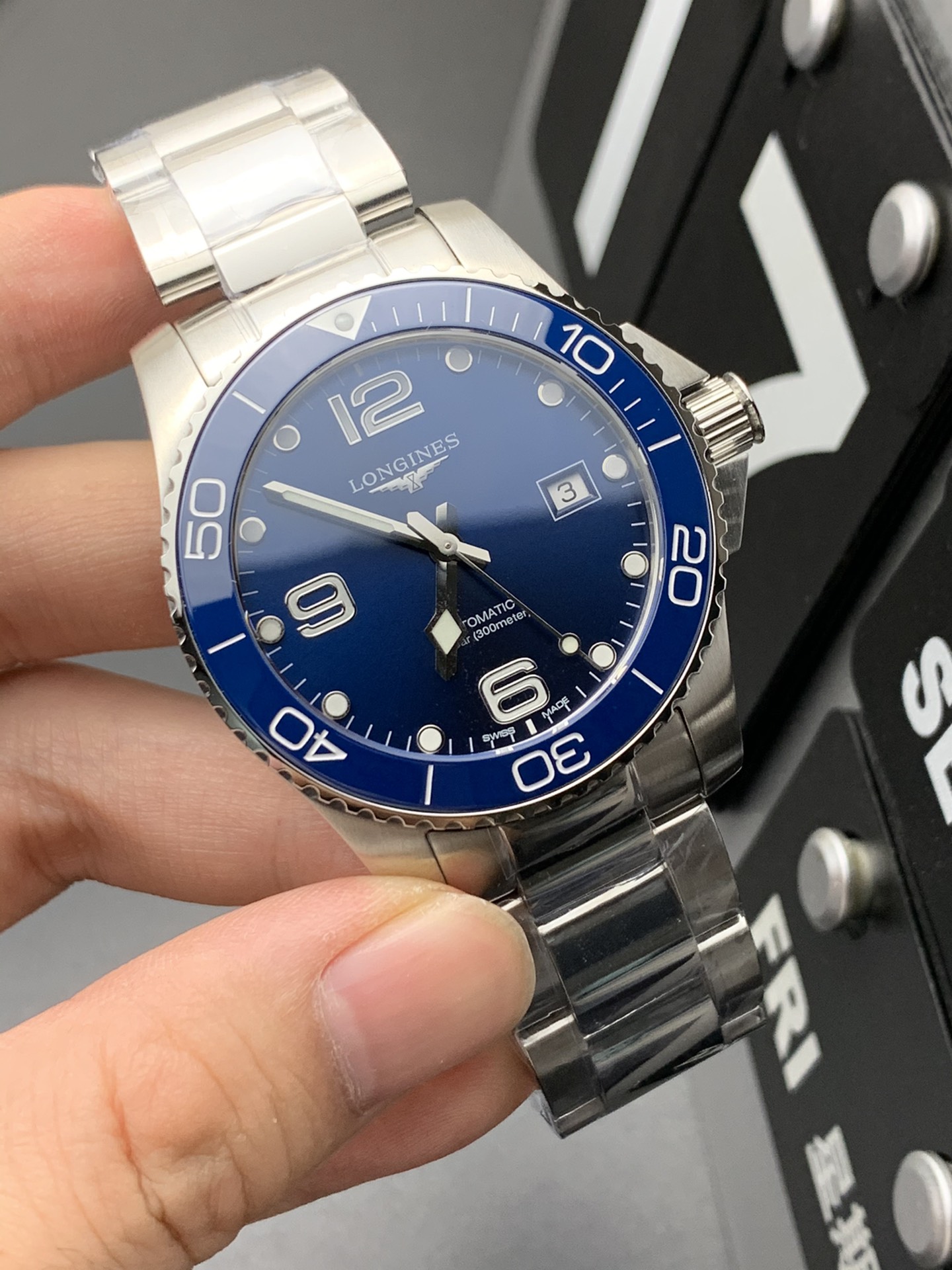 Longines 蓝面康卡斯