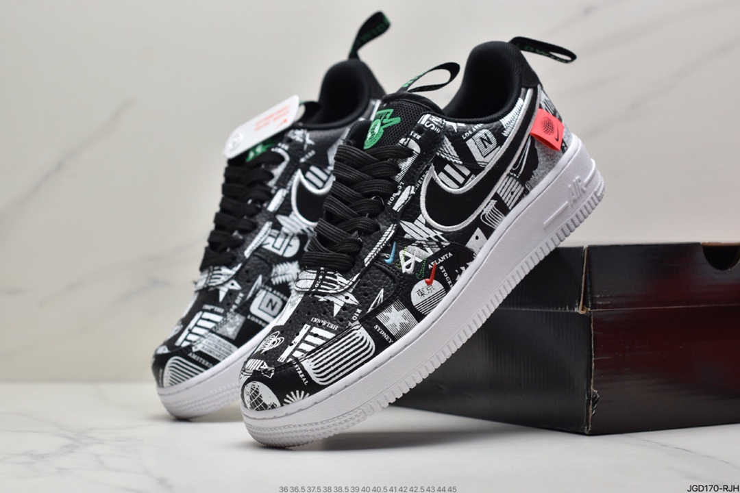 180 耐克Nike Air Force 1 Low  空军一号低帮百搭休闲运动板鞋CZ0338