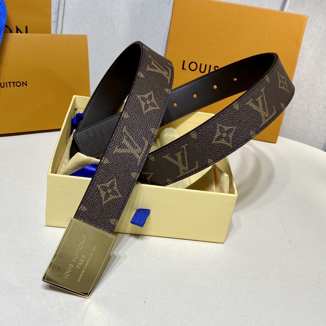 Louis Vuitton Belts Buy Online
 Black Women Calfskin Canvas Cowhide