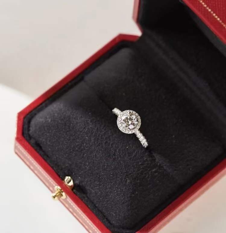Cartier Cartier卡地亚 Destinee 圆钻戒指