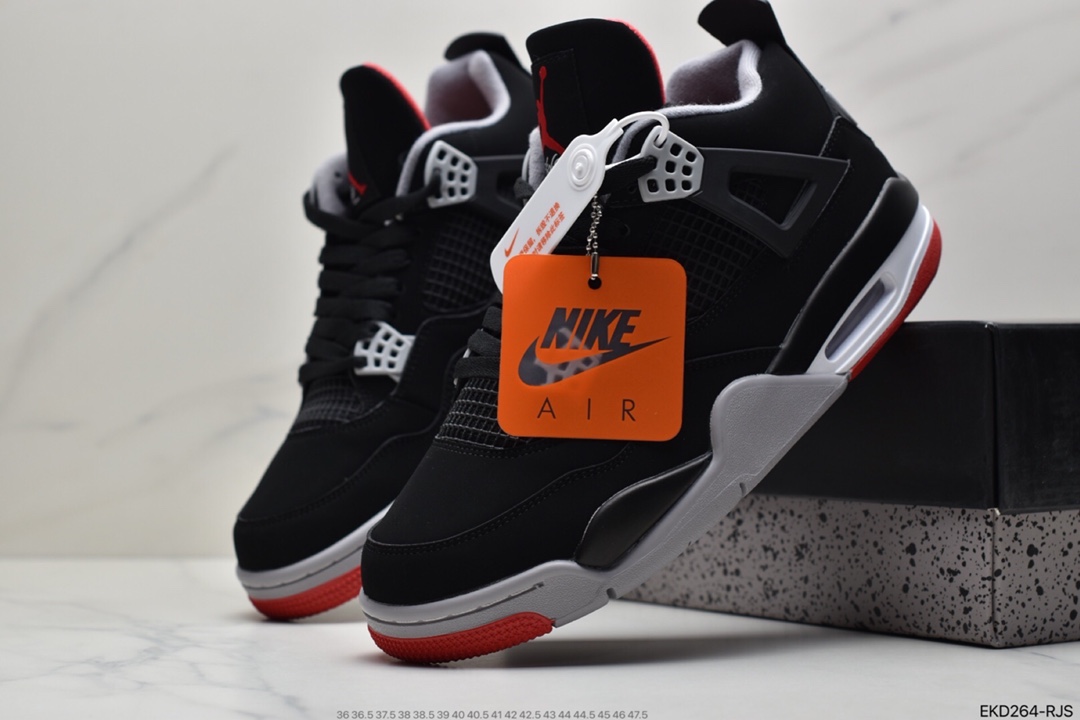 380 Air Jordan 4 Retro “White Cement” 乔4白水泥原盒原配 840606-192