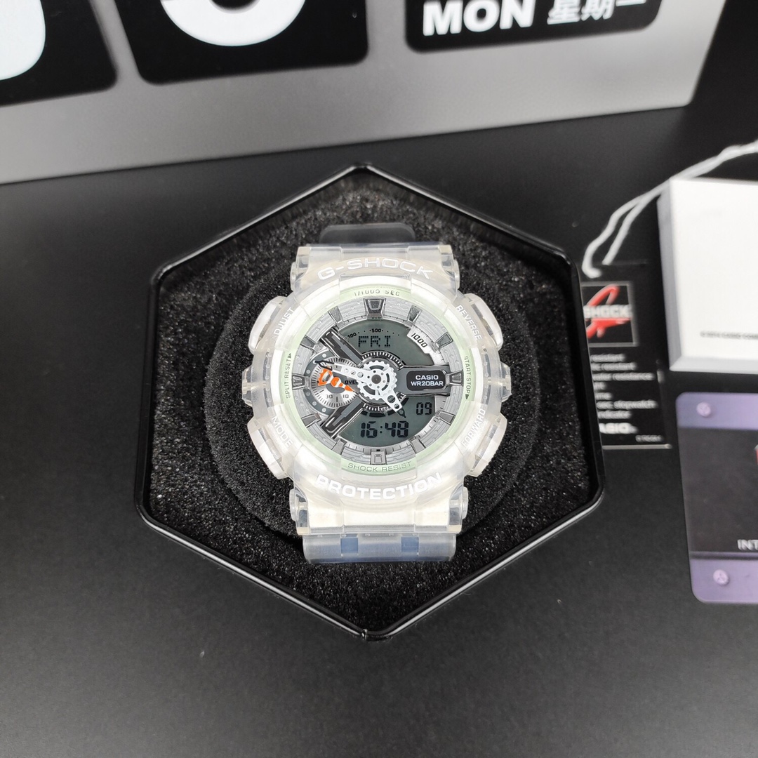 💰50 卡西欧 表盘直径大号53mm、小号32mm，手表小红书已爆#回头率爆表！这绝对是掌柜的自留款！功能极多，指南针，秒表（精确到1/1000秒）温度计，世界时间，倒计时，闹铃，间歇响报，45度自动抬手亮Led照明！各位老铁，剁手还请抓紧！所以一定要抓住机会喔！