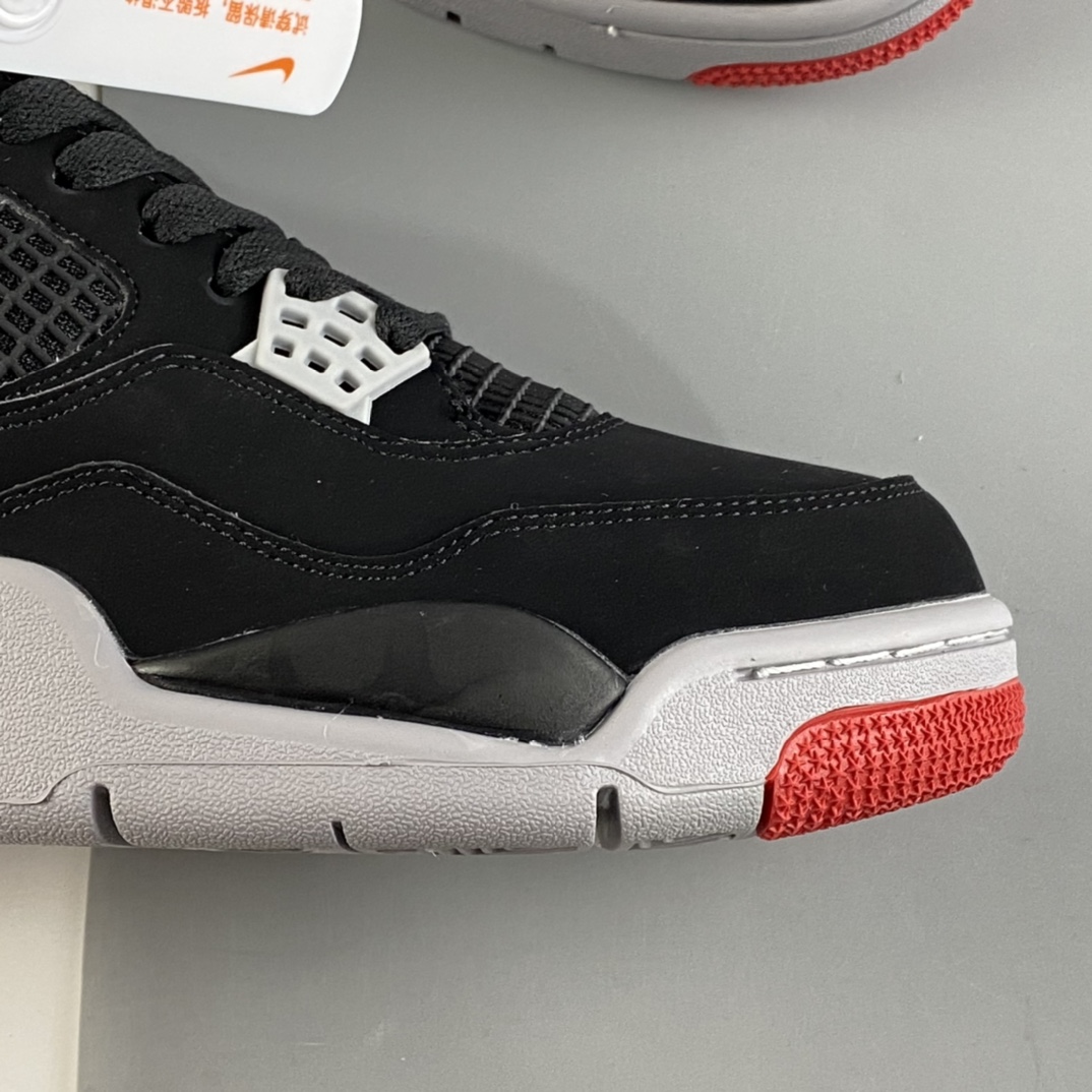 P380  AIR JORDAN 4 “Bred”AJ4 乔4 黑红元年 308497-060