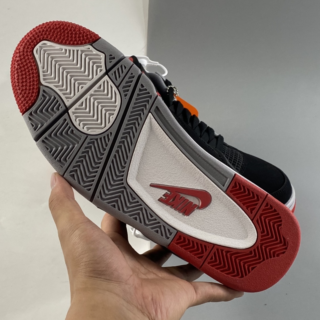 P380  AIR JORDAN 4 “Bred”AJ4 乔4 黑红元年 308497-060