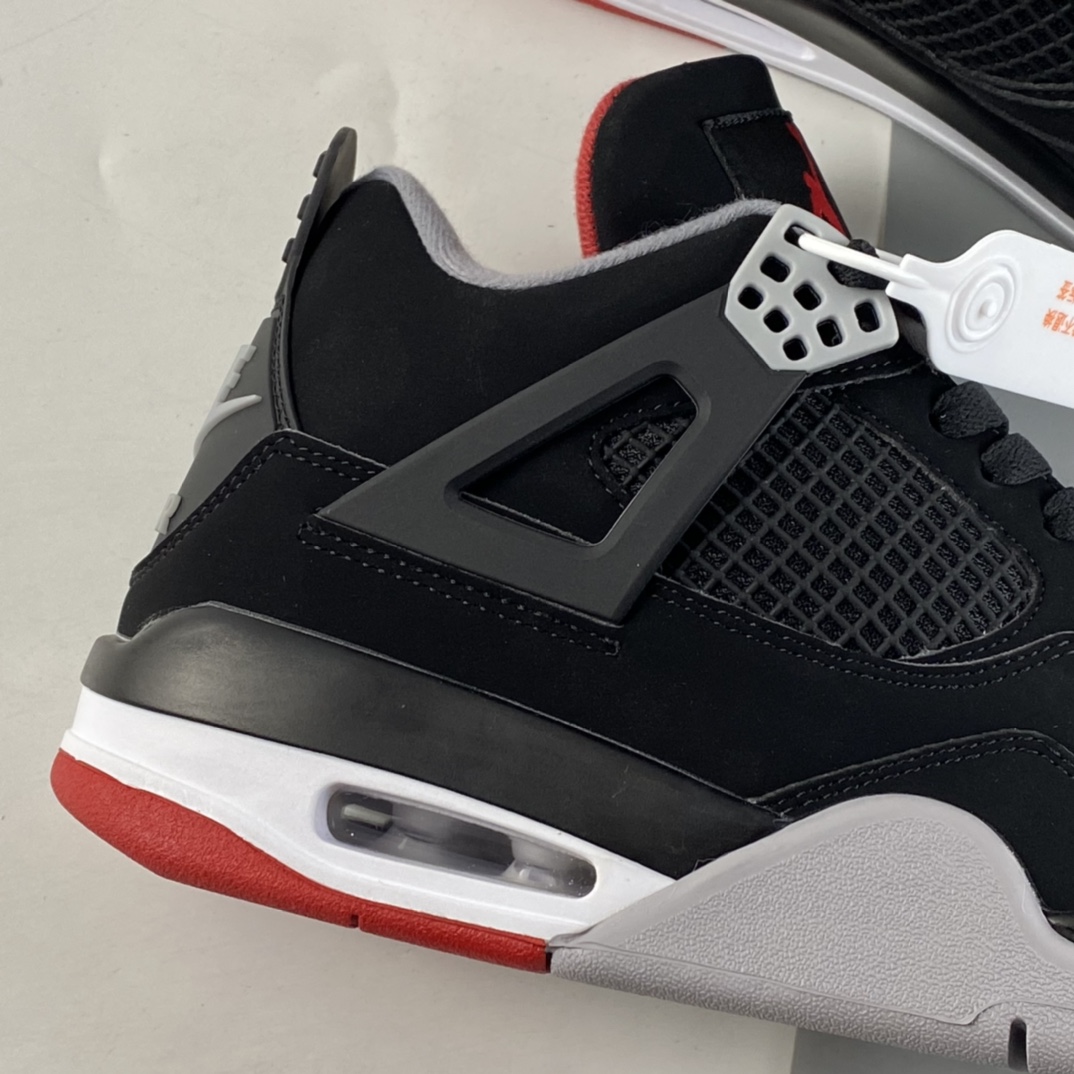 P380  AIR JORDAN 4 “Bred”AJ4 乔4 黑红元年 308497-060