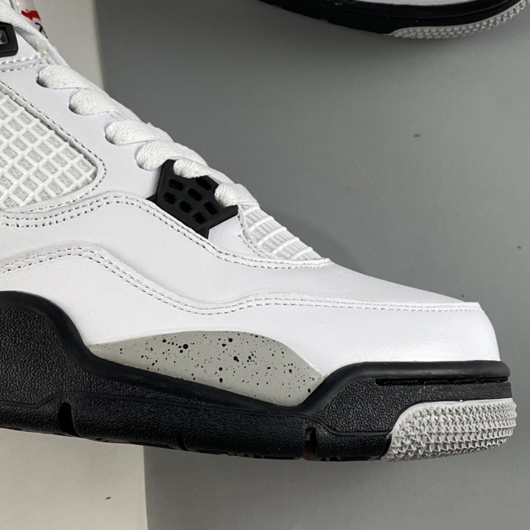 P380  Air Jordan 4 White Cement AJ4 乔4白水泥 白灰 840606-192