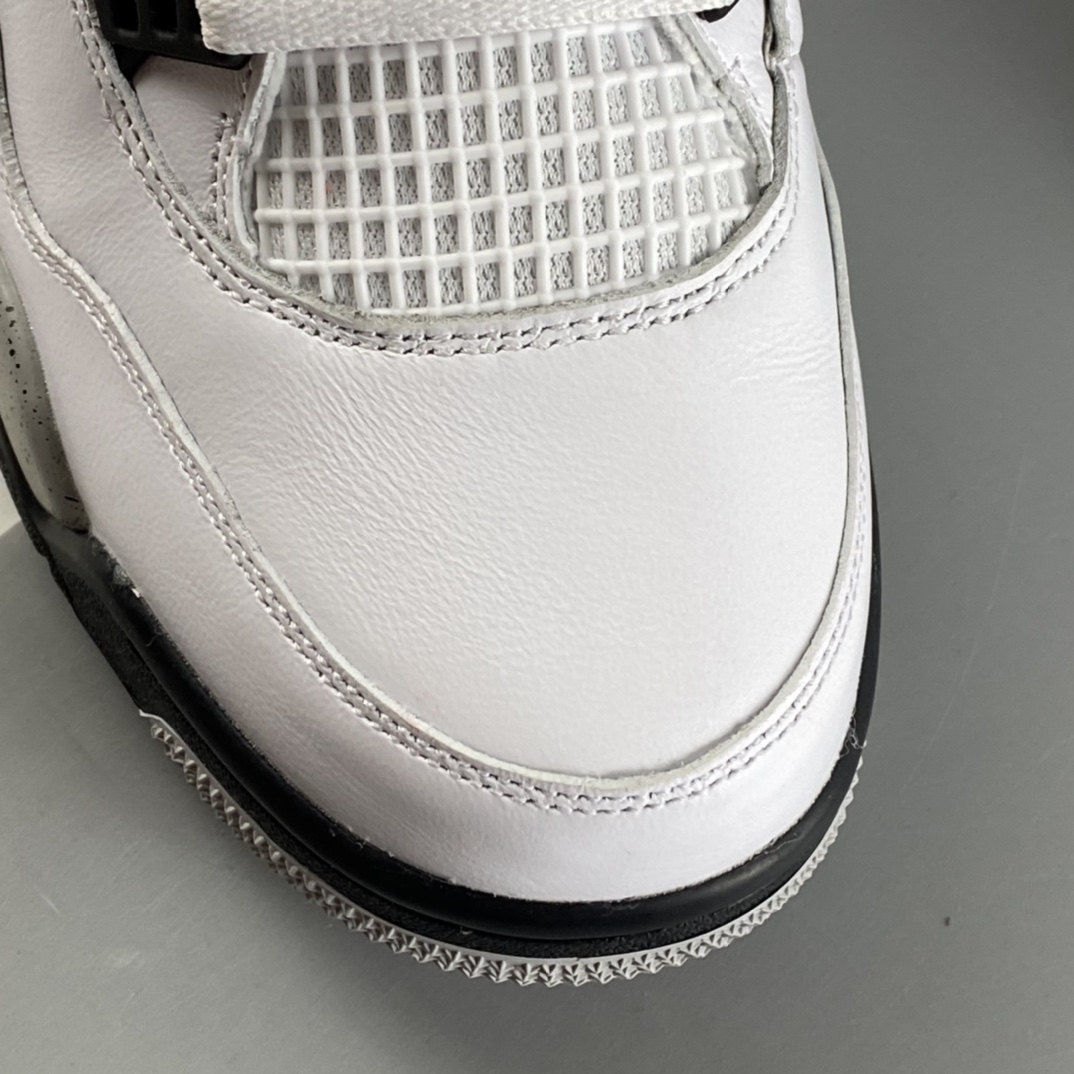 P380  Air Jordan 4 White Cement AJ4 乔4白水泥 白灰 840606-192