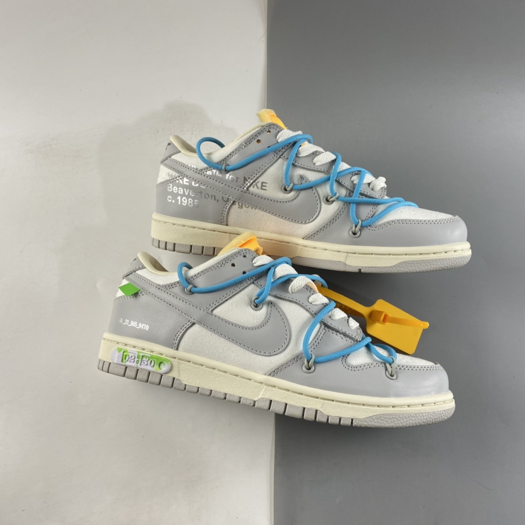 P280 Off-White x Nike SB Dunk Low”The 50”扣篮系列低帮板鞋 DM1602-115