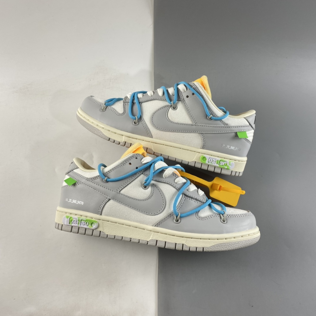 P280 Off-White x Nike SB Dunk Low”The 50”扣篮系列低帮板鞋 DM1602-115