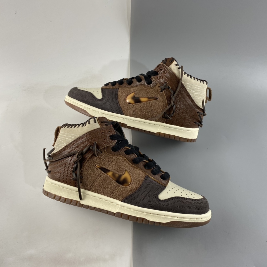 P480   Bodegar X NIKE SB Dunk High”Sail/Friends and Family”扣篮板鞋 CZ8125-200