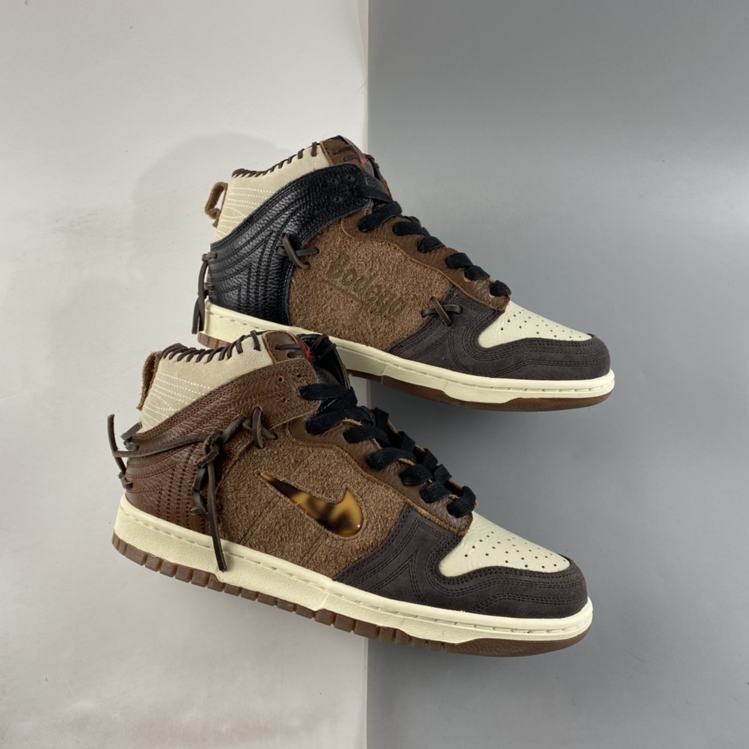 P480   Bodegar X NIKE SB Dunk High”Sail/Friends and Family”扣篮板鞋 CZ8125-200