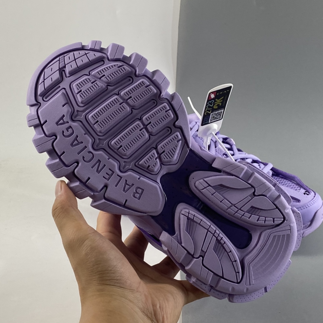 P480  Balenciaga Sneaker Tess s.Gomma MAILLE WHITE/ORANGE 巴黎世家3.0 三代户外概念鞋