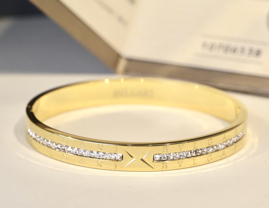 BVLGARI Bvlgari Bracelet Or jaune plaqué 18K - Qualité supérieure