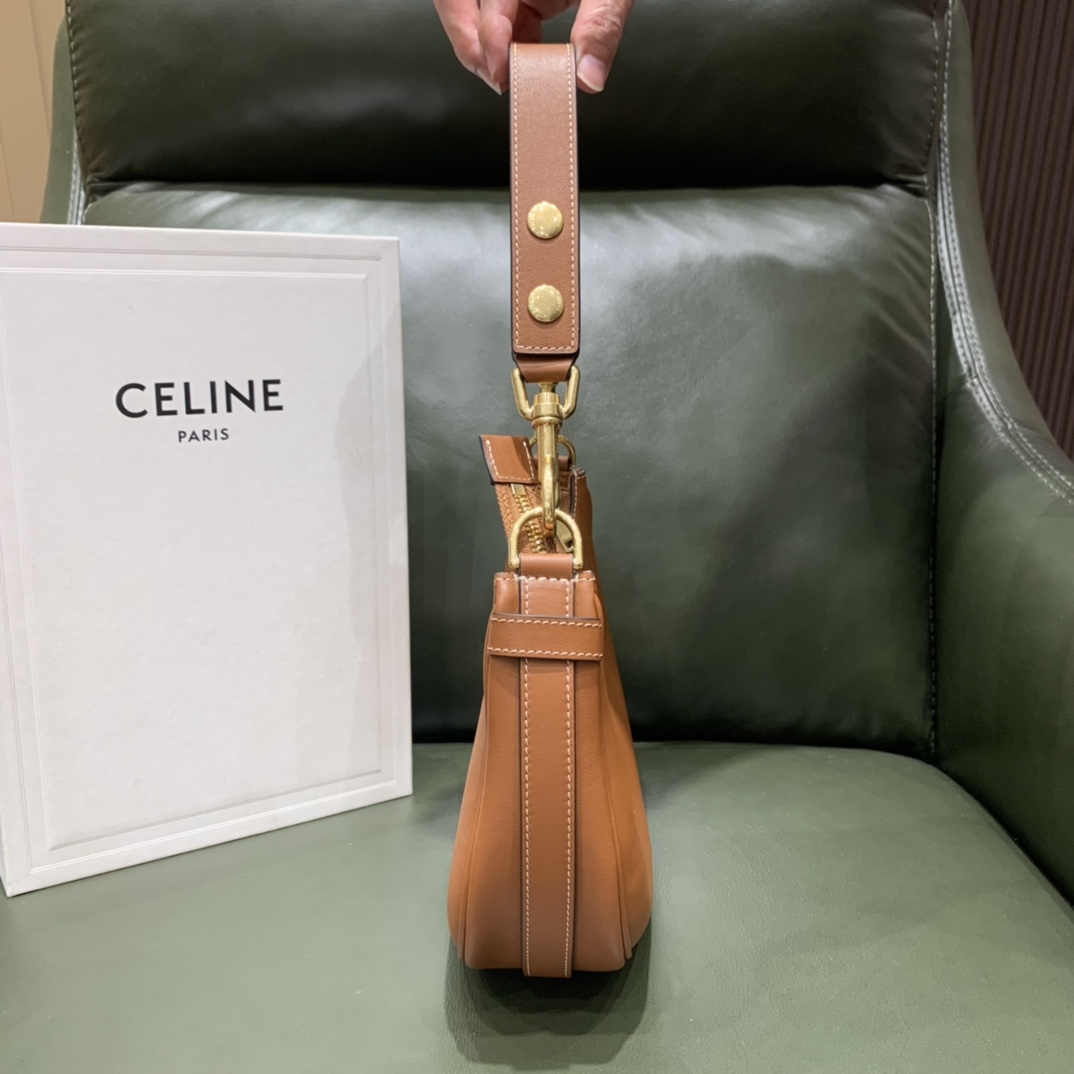 Celine AVA STRAP 腋下包 196923焦糖色
