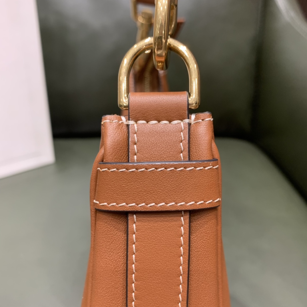 Celine AVA STRAP 腋下包 196923焦糖色