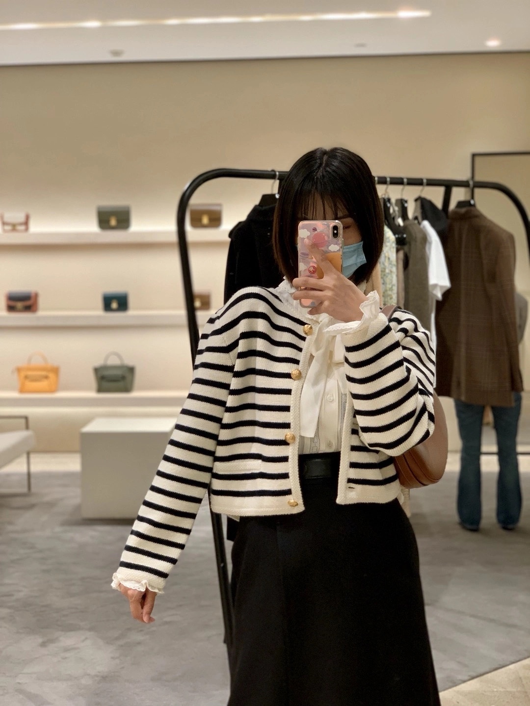 Celine AVA STRAP 腋下包 196923焦糖色