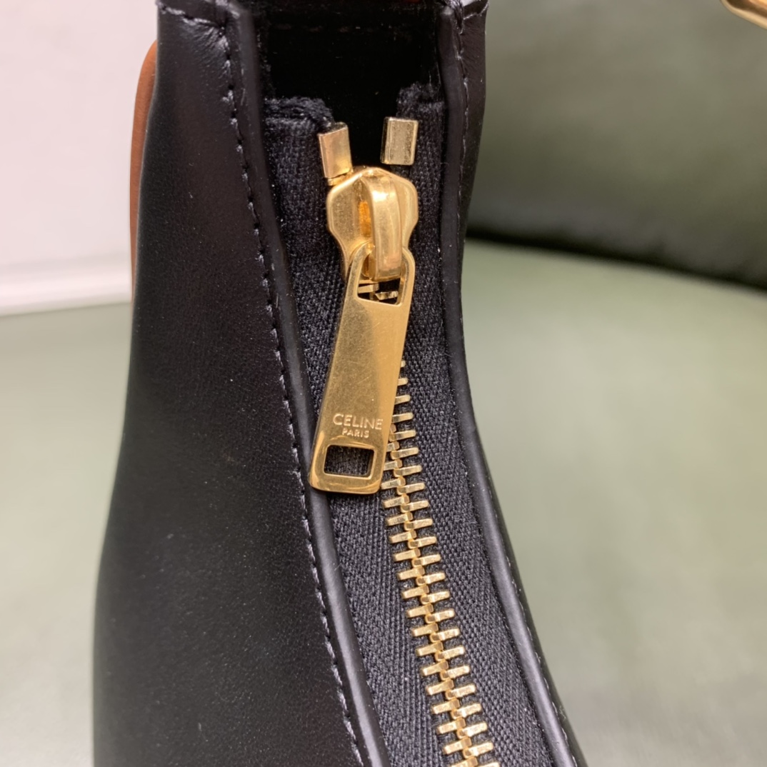 Celine AVA STRAP 腋下包 196923黑色
